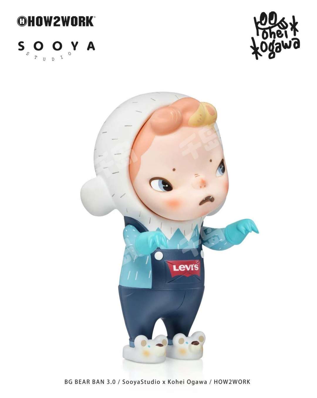 BG Bear Ban 3.0 | sooya/(潮玩IP) - SooyaStudio - HOW2WORK - 大娃｜千岛