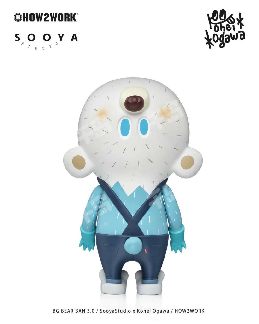 BG Bear Ban 3.0 | sooya/(潮玩IP) - SooyaStudio - HOW2WORK｜千岛