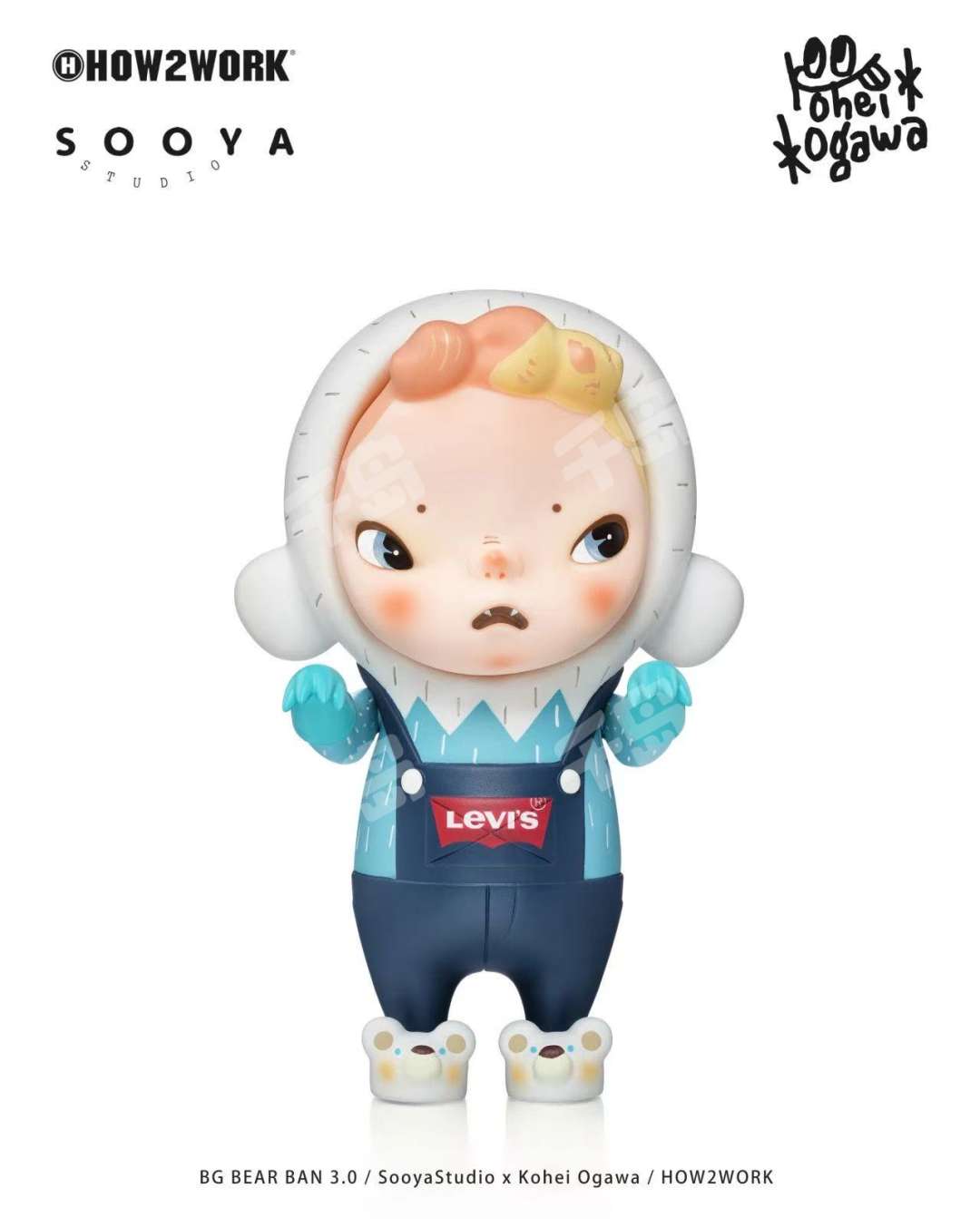 BG Bear Ban 3.0 | sooya/(潮玩IP) - SooyaStudio - HOW2WORK｜千岛