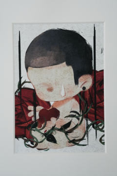 荆棘玫瑰版画
