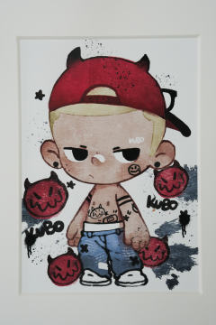 RED MONSTER版画-资料图