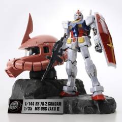 RG MS-06S 指挥官用型扎古II 夏亚·阿兹纳布尔机 RX-78-2 元祖高达 Metallic