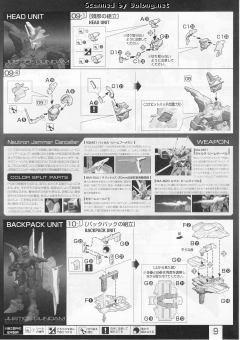 RG ZGMF-X09A 正义高达 未启动模式-资料图