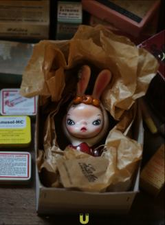 Sooya × Lode 铁皮玩具 Ban 红色-资料图