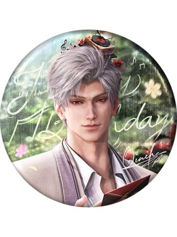 珍藏马口铁徽章-秦彻2025生日系列周边