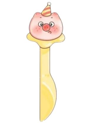 生日帽肉肉挂件