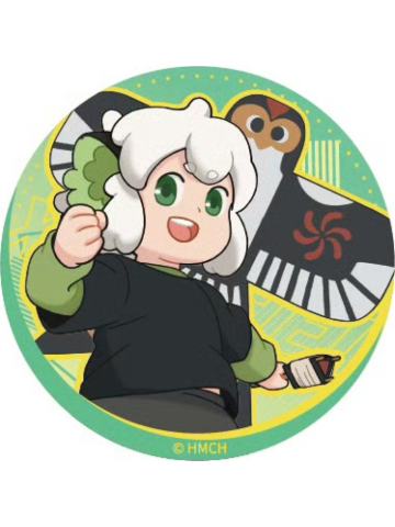 罗小黑(单人徽章)-蓝溪镇快闪满赠周边