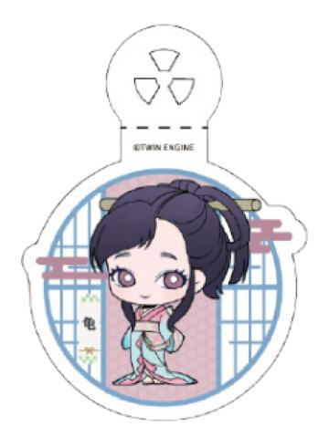 龟-CAFÉ限定系列吸管挂
