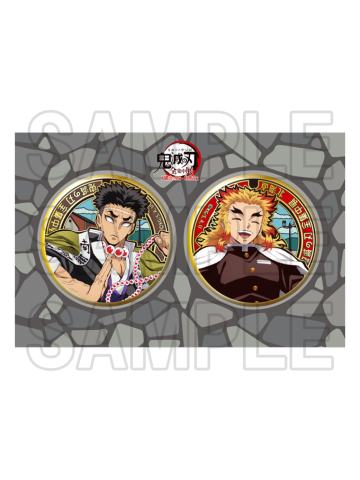悲鸣屿行冥&炼狱杏寿郎(北海道)-2024全集中展地方特别款吧唧套组