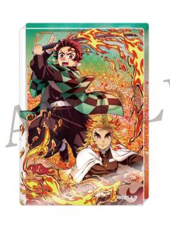 灶门炭治郎&炼狱杏寿郎-aniplex无限列车系列亚克力砖