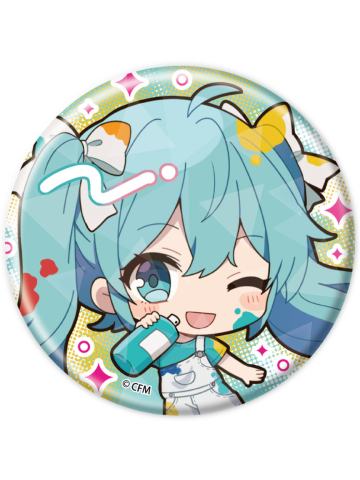 初音未来(Q版)-A3油漆系列吧唧