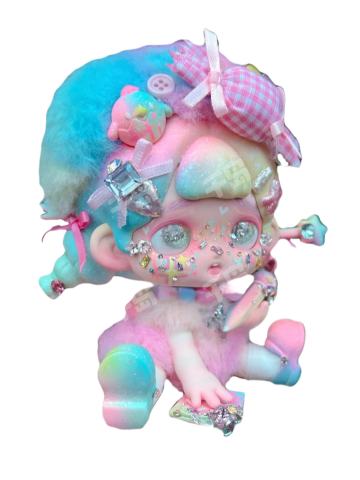 彩虹棉花糖