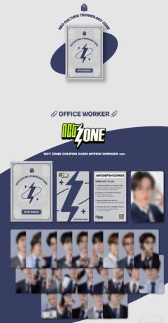 NCT ZONE COUPON CARD OFFICE WORKER ver.