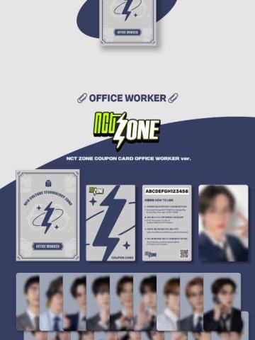 NCT ZONE COUPON CARD OFFICE WORKER ver.