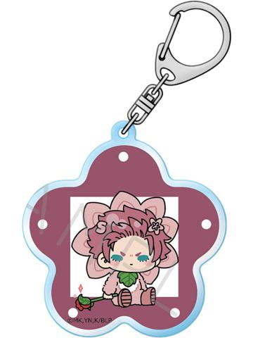 糸师冴-花卉系列Q版亚克力钥匙扣