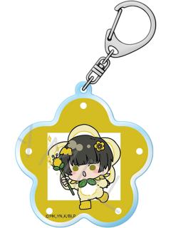 蜂乐回-花卉系列Q版亚克力钥匙扣