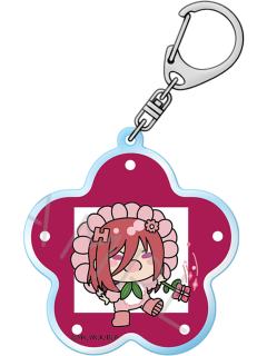 千切豹马-花卉系列Q版亚克力钥匙扣