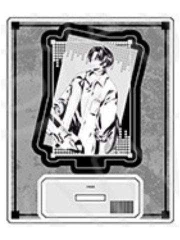 晓星尘-MIMI四周年纪念展正比立牌