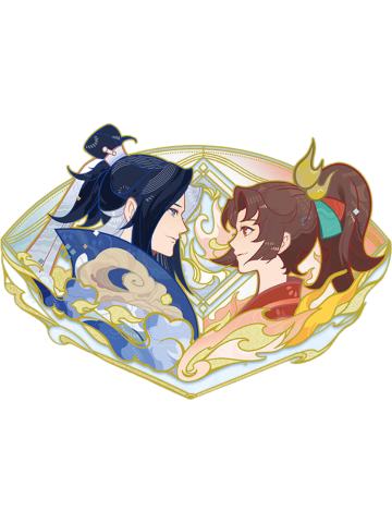 云怀流光金属书签-遇意王者飞花令福袋灵秀篇