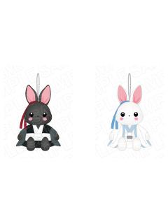 MIMI四周年纪念展兔子毛绒