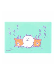 自嘲熊&羚羊-有趣日常方形磁铁