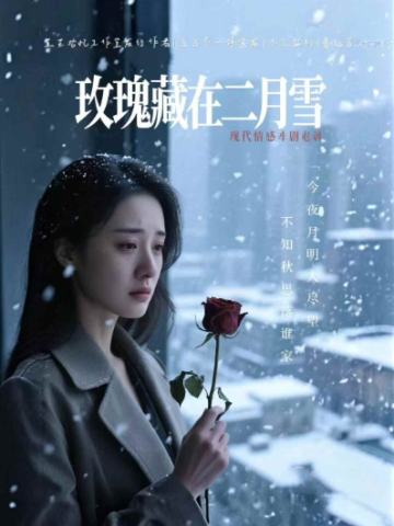 玫瑰藏在二月雪