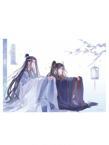 魏无羡&蓝忘机(亚克力卡)-兰燕堂前系列周边