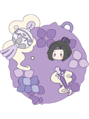 江澄-花语蜜影DIY谷粒挂件