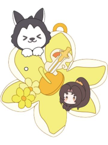金凌-花语蜜影DIY谷粒挂件
