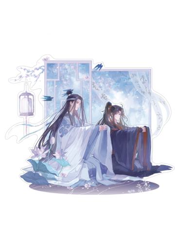魏无羡&蓝忘机(亚克力立牌)-兰燕堂前系列周边