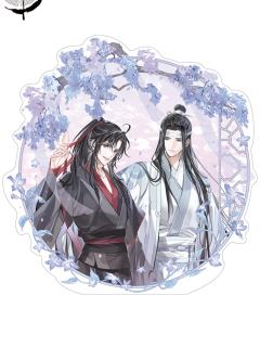 蓝忘机&魏无羡(亚克力摆件)-陵游花梦系列周边