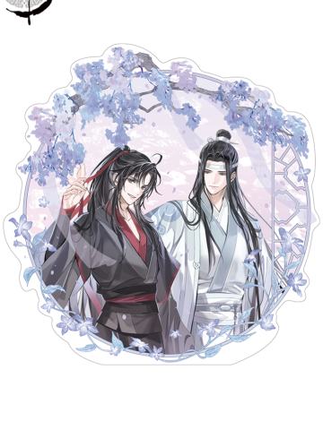 蓝忘机&魏无羡(亚克力摆件)-陵游花梦系列周边