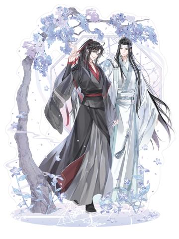 蓝忘机&魏无羡(亚克力立牌)-陵游花梦系列周边