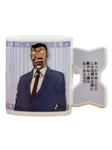 毛利小五郎-白金纪念杂货台词马克杯