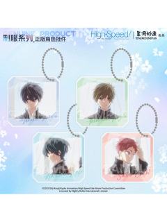 星河动漫黑色制服挂件