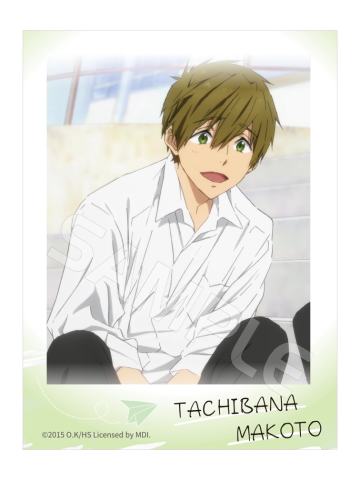 橘真琴-星河动漫白衬衫系列拍立得