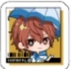 西园练牙-A咖交易刘海夹Rainy umbrella ver.