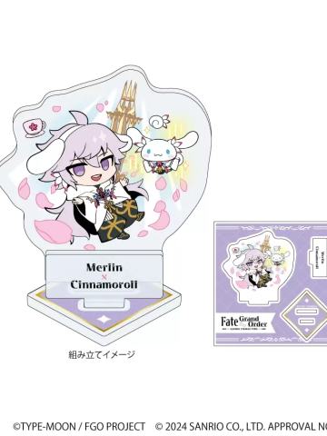 梅林-FGO x 三丽鸥角色亚克力立牌