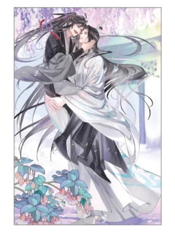 蓝忘机&魏无羡(满赠明信片)-大河幻想系列周边