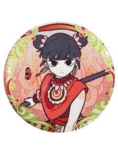 哪吒-瑞兽呈祥系列马口铁圆徽章