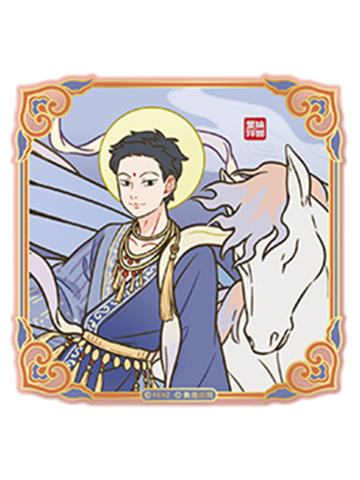 大士-瑞兽呈祥系列亚克力卡