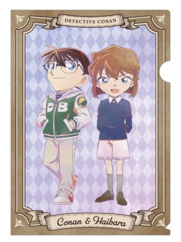 江户川柯南&灰原哀-Ani-Art水彩第9弹文件夹