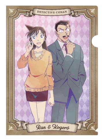 毛利兰&毛利小五郎-Ani-Art水彩第9弹文件夹