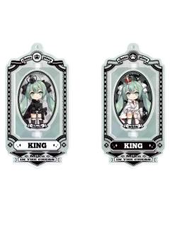 初音未来(KING)-国际象棋系列旋转亚克力挂件