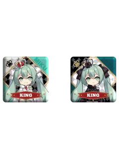 初音未来(KING)-天闻角川国际象棋系列光栅徽章