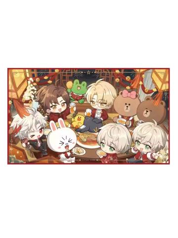 多人-MANTA&LINE FRIENDS联名系列新春色纸