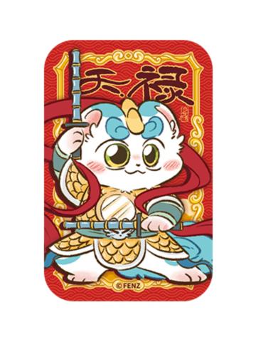皮皮-守护系列马口铁徽章
