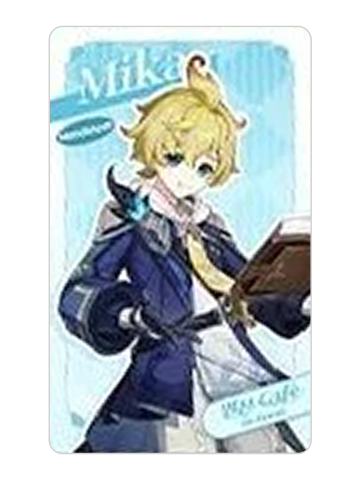 米卡-韩国cafe蒙德打印小卡