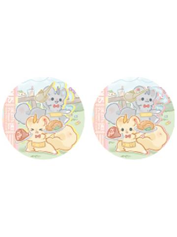 金角&银角-神兽餐厅系列马口铁徽章