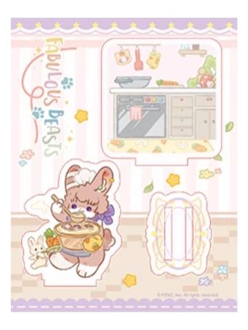 兔爷-神兽餐厅系列亚克力立牌